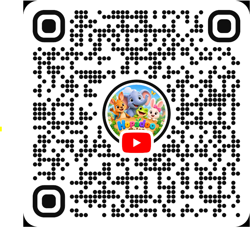 Hopadoo Tales YouTube channel QR code